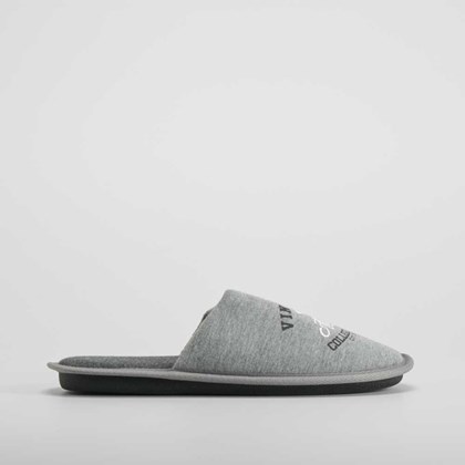 Zapatilla casa vintage gris OLYNE