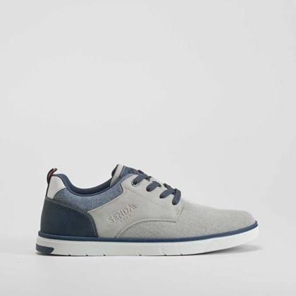 Zapatilla lona blucher gris SENDA ROAD
