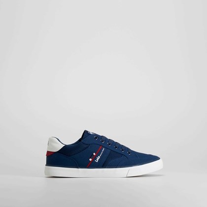 Zapatilla lona urbana azul LOIS