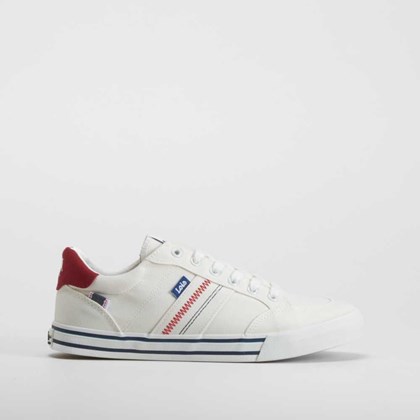 Zapatilla lona blanca LOIS