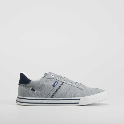 Zapatilla lona gris LOIS