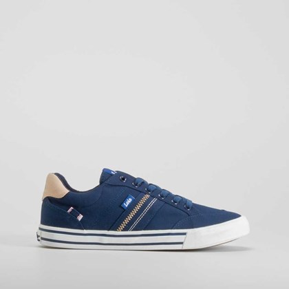 Zapatilla lona azul LOIS