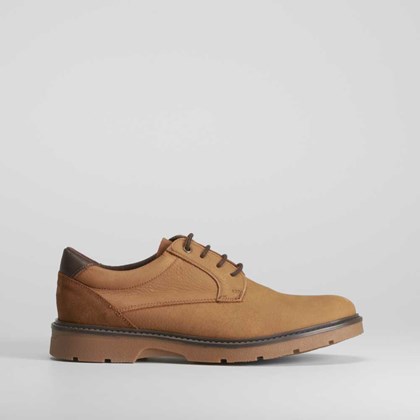 Blucher camel de piel casual SENDA ROAD