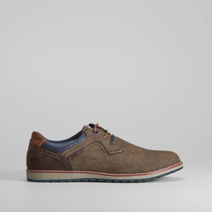 Blucher casual piso tricolor SENDA ROAD