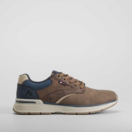 Zapato blucher casual marrón SENDA ROAD