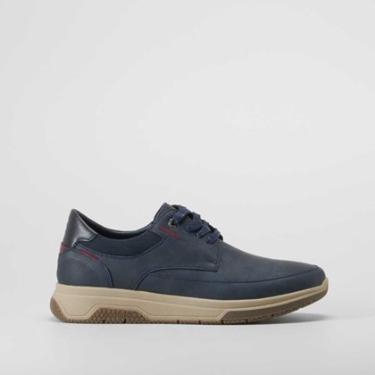 Zapato blucher basalto azul COMFEET