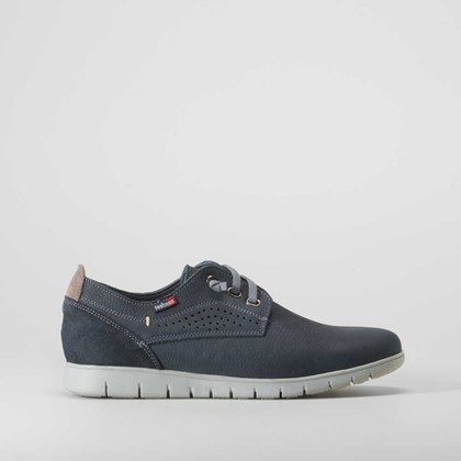 Zapato casual azul piel COMFEET