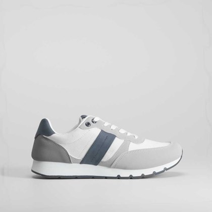 Zapatilla retro running blanca NYC