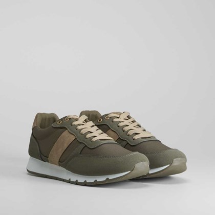 Zapatilla retro running verde NYC