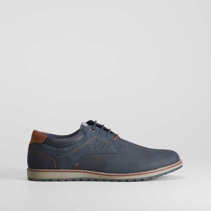 Blucher piso tricolor azul SENDA ROAD