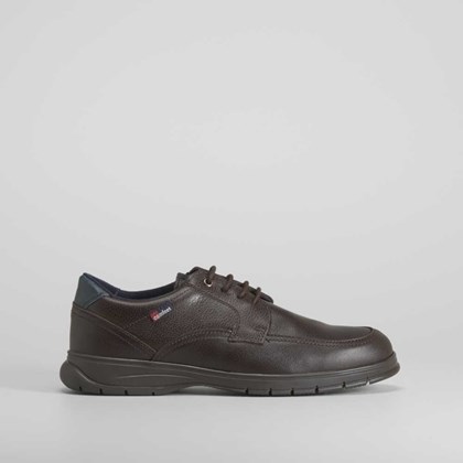 Blucher marrón de piel COMFEET