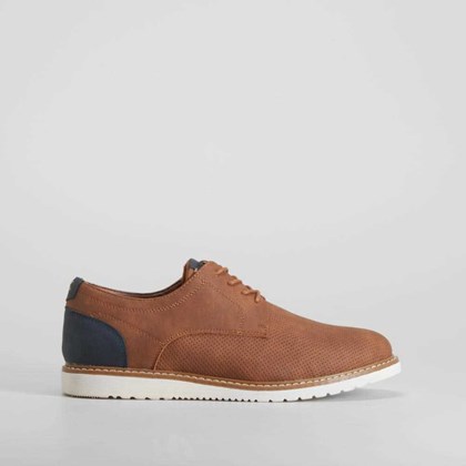 Zapato casual marrón cordones SENDA ROAD