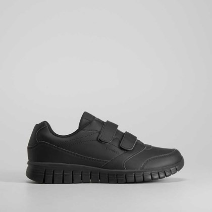 Deportiva walking velcros negro COMFEET