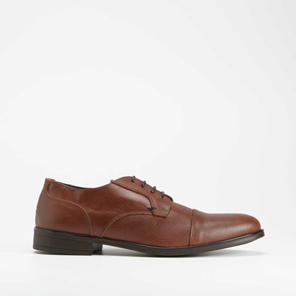 Blucher piel puntera grabados MR HANSEN