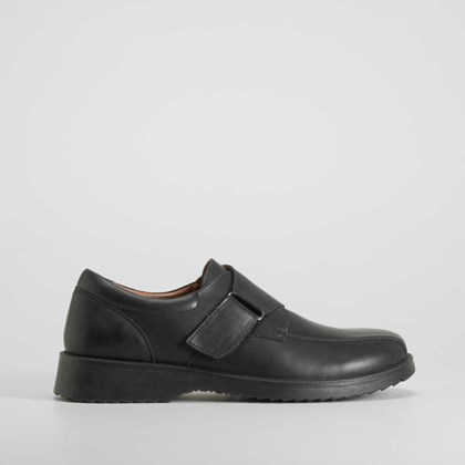 Zapato colegial piel negro MR HANSEN