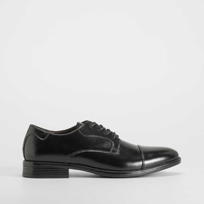 Zapato blucher negro MR HANSEN