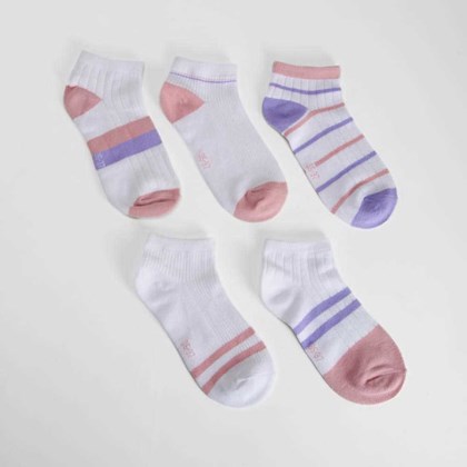 Pack 5 calcetines rayas multicolor MERKAL