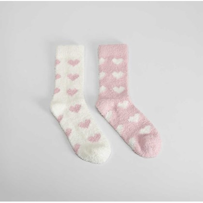 Pack 2 calcetines antideslizantes rosa MERKAL