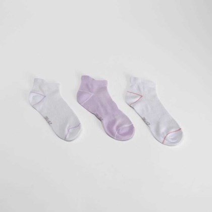 Pack 3 calcetines tobilleros sport blanco MERKAL