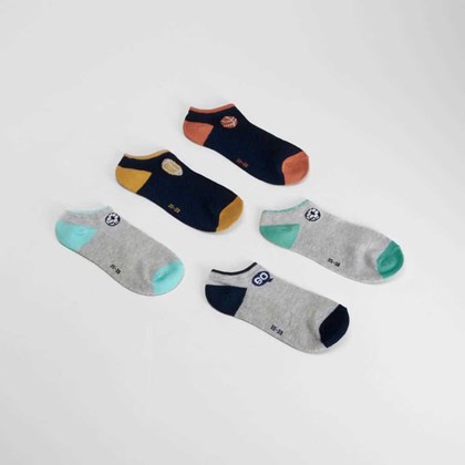 Pack 5 calcetines pelotas multicolor MERKAL