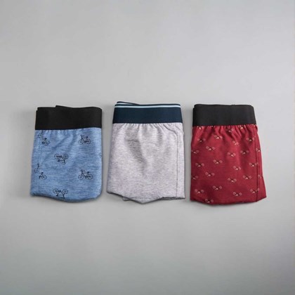 Pack x3 boxers bicis MKL
