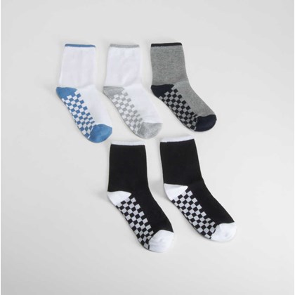 Pack 3 calcetines cuadros multicolor MERKAL