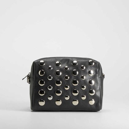 Bolso bandolera remaches negro NYC