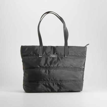 Bolso shopping grande negro NYC