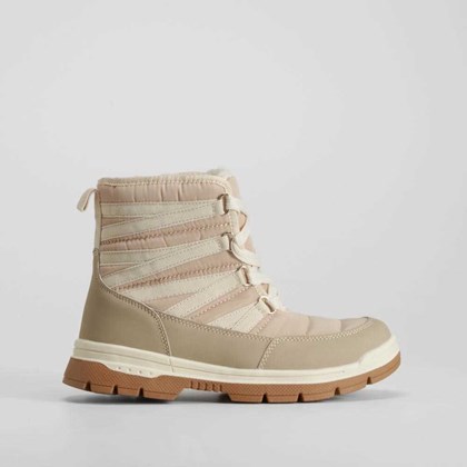 Bota beige suela gruesa OH GIRL!