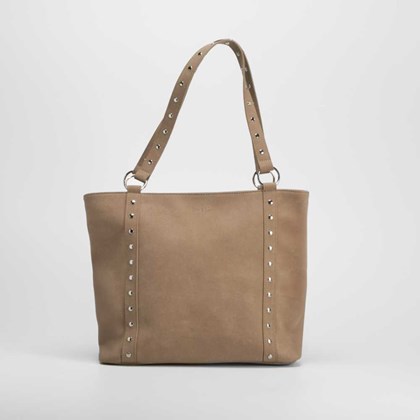 Bolso shopping camel PICCOLA PIU