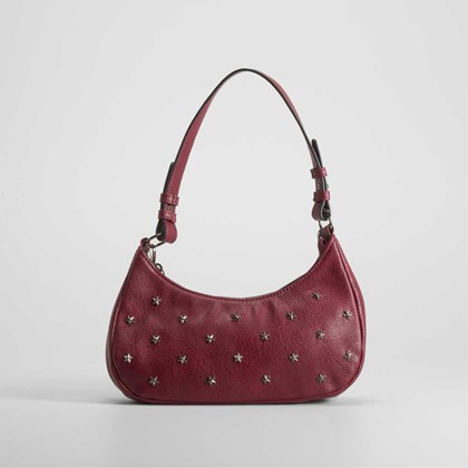 Bolso hombro gondola estrellas burdeos PICCOLA PIU
