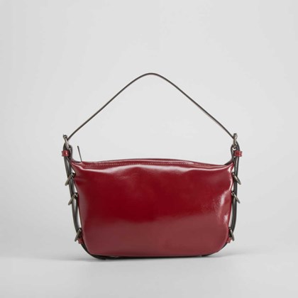 Bolso hombro burdeos PICCOLA PIU