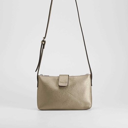 Bolso bandolera elegante oro PICCOLA PIU