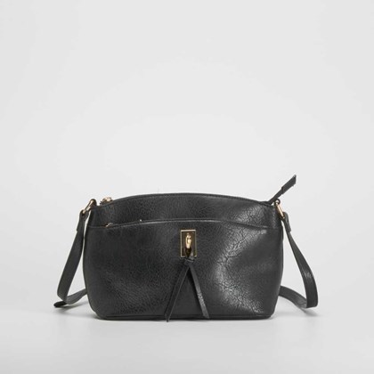 Bolso bandolera negro PICCOLA PIU