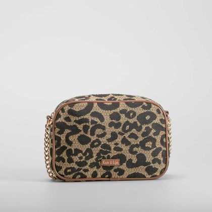 Bolso bandolera cadena leopardo PICCOLA PIU