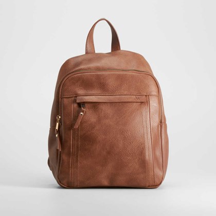Mochila antirrobo marrón SENDA ROAD