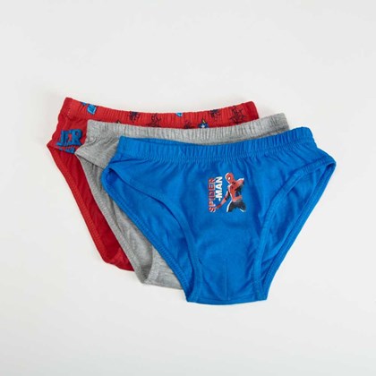 Pack 3 slips colores SPIDERMAN