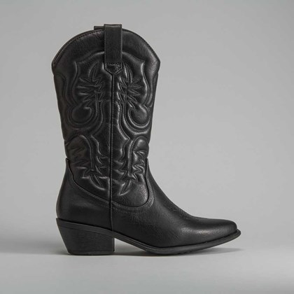 Bota campera tacón NYC