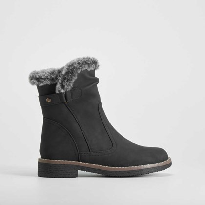 Botín crepe hebillas negro SENDA ROAD