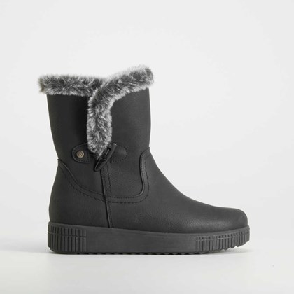 Botín pelo negro SENDA ROAD