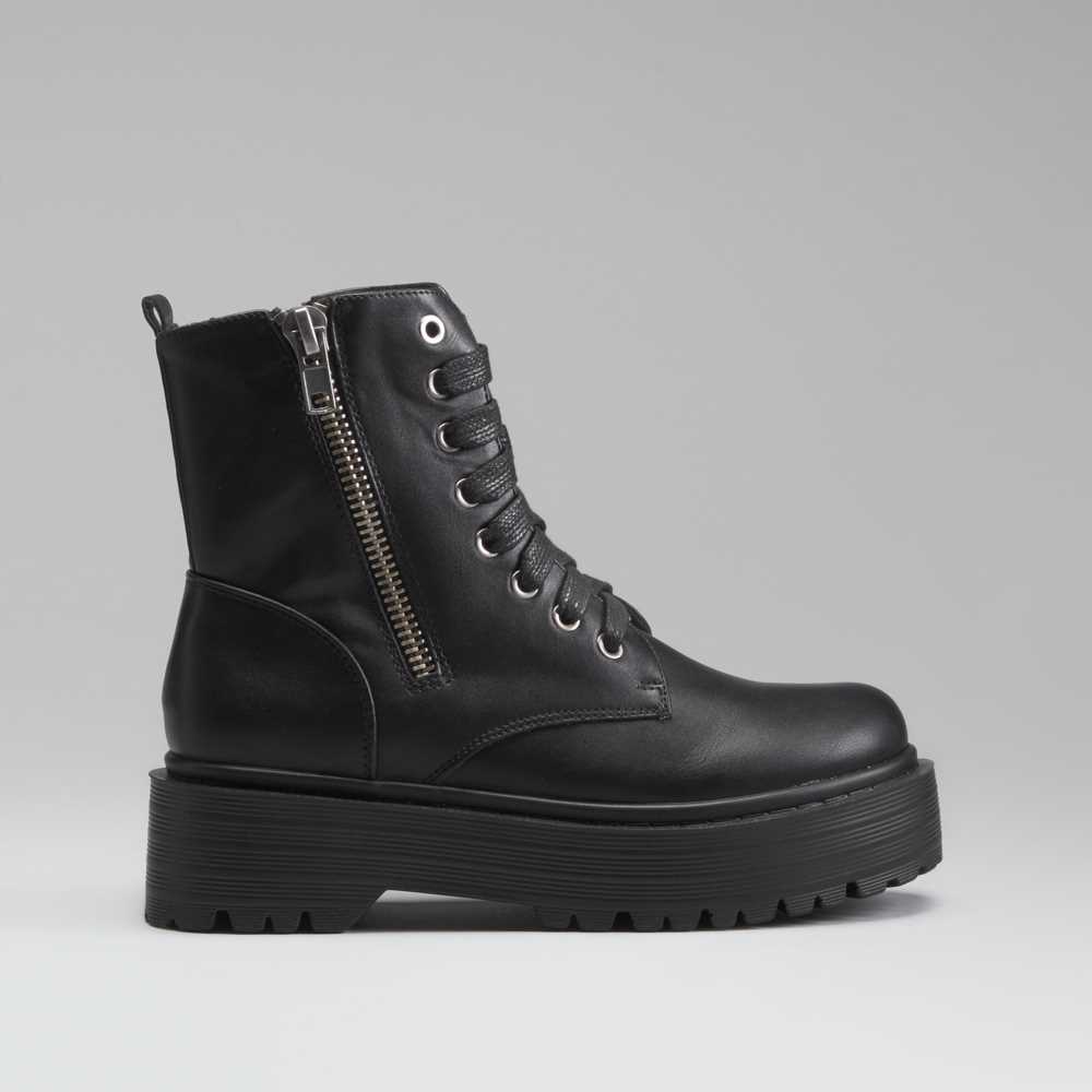comprar botas tipo militar mujer