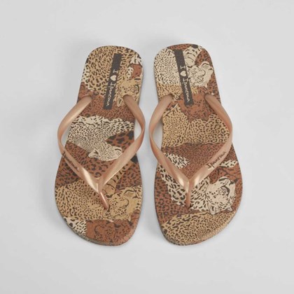 Chancla de dedo animal print multicolor IPANEMA