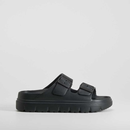 Chancla de playa bio track negra COCONUT