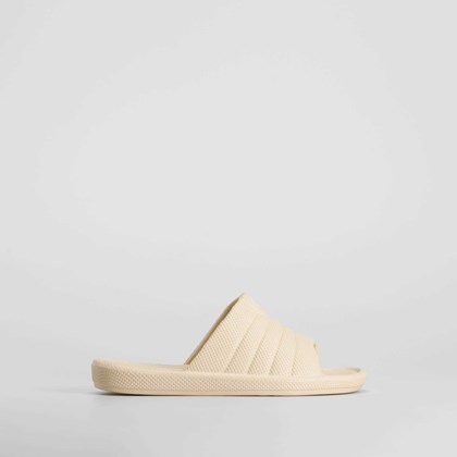 Chancla de pala tubular beige COCONUT