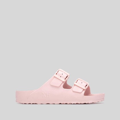 Chancla doble hebilla rosa XTI