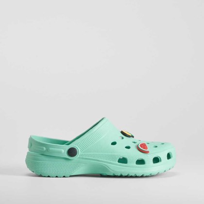Zueco de playa verde aqua COCONUT