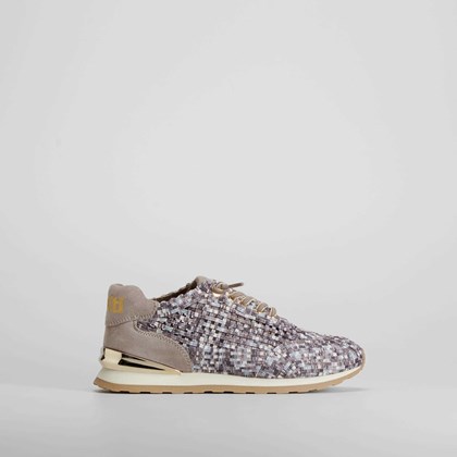 Sneakers perfos verde XTI