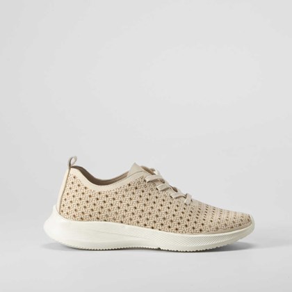 Sneaker confort perfos beige COMFEET