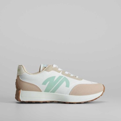 Deportiva retrojogging moda blanca de NYC