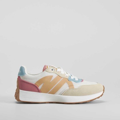 Sneaker jogging multicolor amarillo NYC